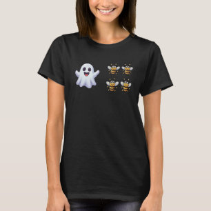Camiseta Fantasmagóricas Abelhas Boo Engraçadas de Hallowee