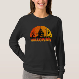 Camiseta Fantasmagórico Fantasma de Halloween Traje Assusta