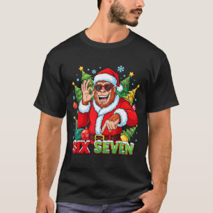 Camiseta Fantasmas 67 Bigfoot Seis Sete Meme Natal Fantasia