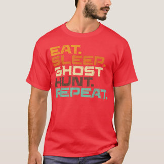 Camiseta Fantasmas Adolescentes Paranormais Comem Sono Fant