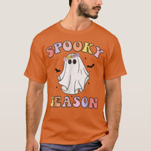 Camiseta Fantasmas Costume Groovy Ghost Spooky Season Retro