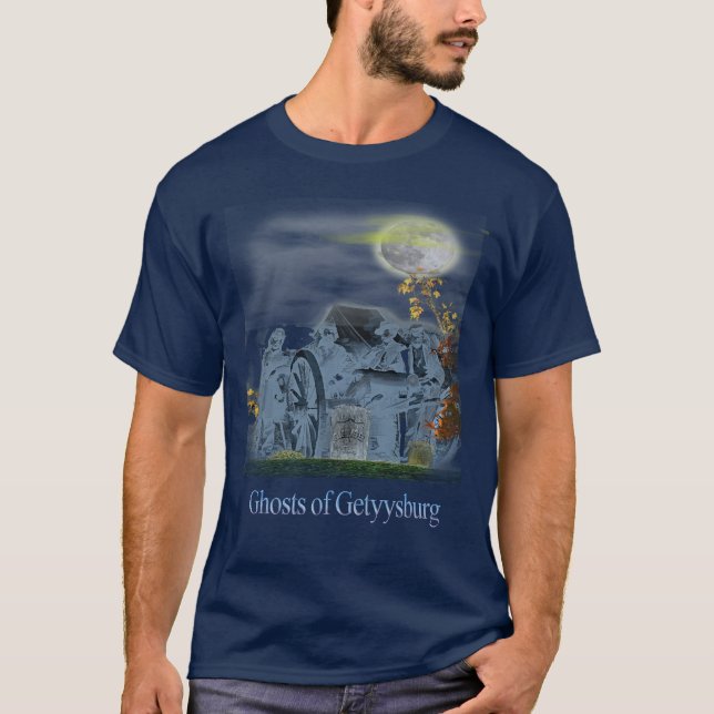 Camiseta fantasmas de gettysburg (Frente)