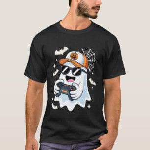 Camiseta Fantasmas de Halloween para Jogadores Fantasia Ass