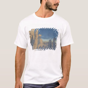 Camiseta Fantasmas de neve ao pôr do sol no Whitefish Mount
