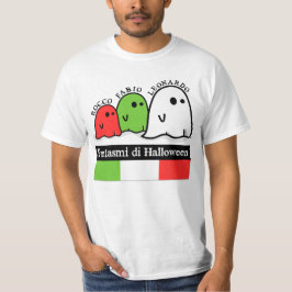 Camiseta Fantasmas do Halloween Italiano, Fantasmi di Hallo