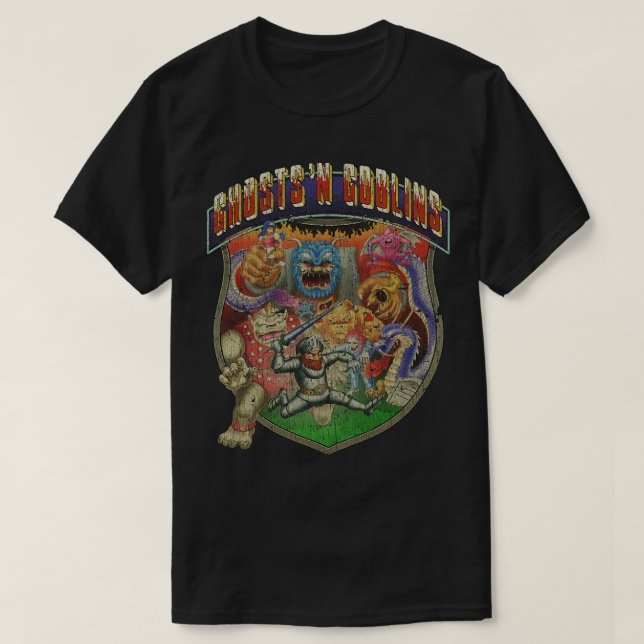 Camiseta Fantasmas em Goblins 1985 (Frente do Design)