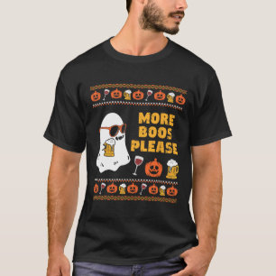 Camiseta Fantasmas Por Favor Fantasia Vintage Retro de Hall