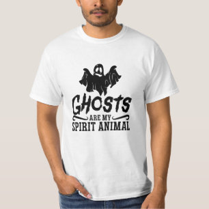 Camiseta Fantasmas São Meu Espírito De Caça Ao Fantasma Ani