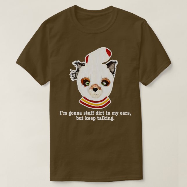 Camiseta Fantastic Fox Ash Dirt em My Ears Barn USA (Frente do Design)
