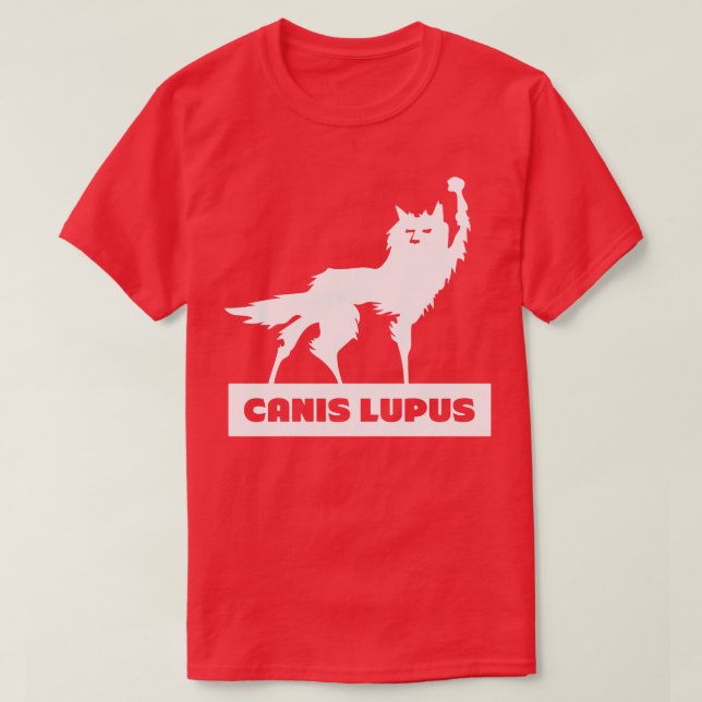 Camiseta FantasticFox Wolf Canis Lupus (Frente do Design)