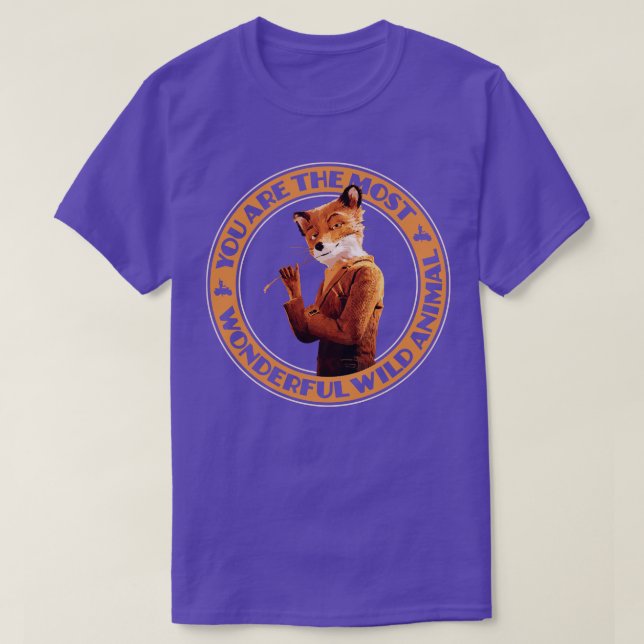 Camiseta FantasticFox Wonlinda Wild Animal (Frente do Design)