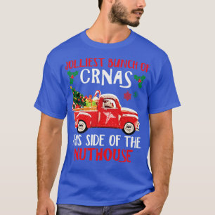 Camiseta Fantástico Caminhão Vermelho do CRNA Feliz Natal D