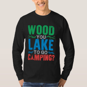 Camiseta Fantástico Camping Original Slogan Tee