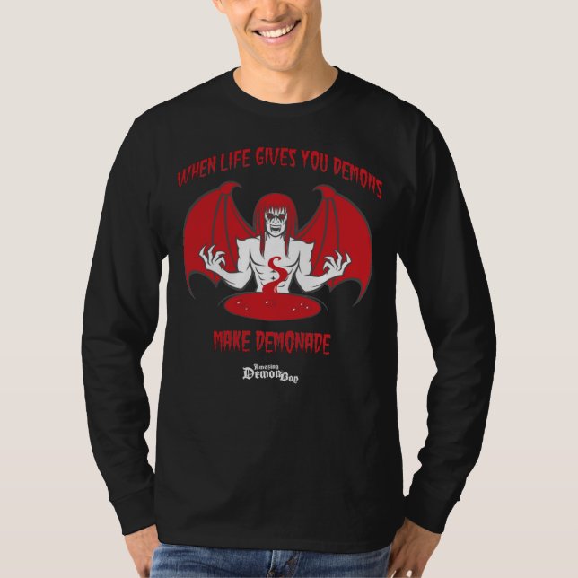 Camiseta Fantástico Demônio Demonstra T-Shirt (Frente)