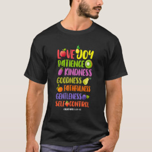 Camiseta Fantástico Fruta Galatiana Do Espírito Religioso V