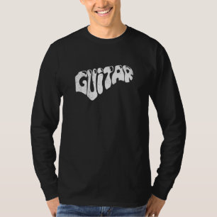 Camiseta Fantástico Guitarra - Graphic Rock Musical Instrum