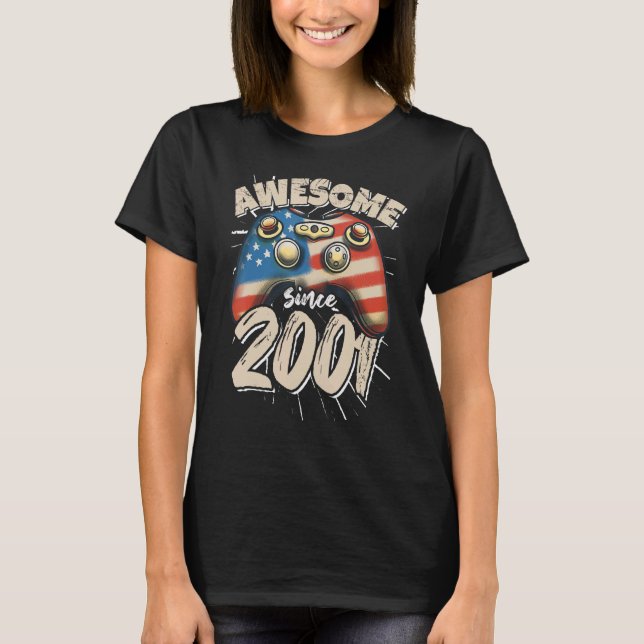 Camiseta Fantástico jogador americano desde 2001 Boys Girls (Frente)