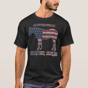 Camiseta Fantástico Rancho de Cavalos Quarto de Milha Rodei