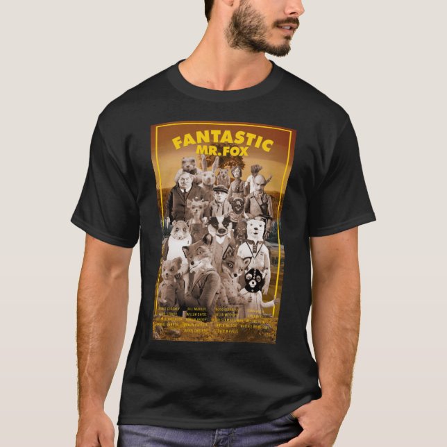 Camiseta Fantástico Sr. Fox  (Frente)