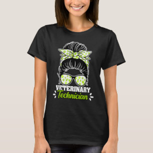 Camiseta Fantástico Técnico Veterinário Messina Bun Para Um
