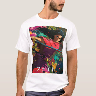 Camiseta Fantasy Anime Manga Faito フ ァ イ ト Personalizado
