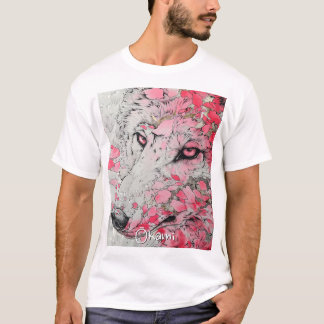 Camiseta Fantasy Anime Manga Wolfe Ōkami Tshirt Personaliza