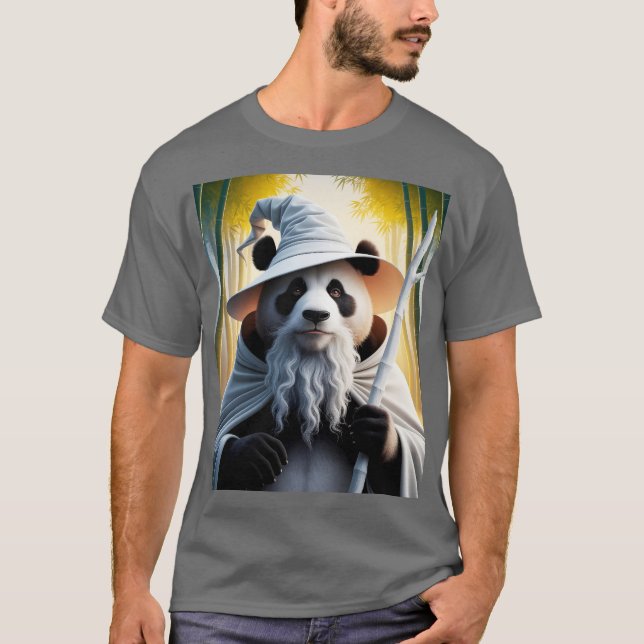 Camiseta Fantasy - Assistente de Panda Velho (Frente)