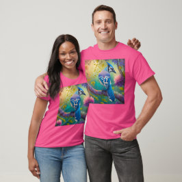 Camiseta Fantasy Birds Blue Jay