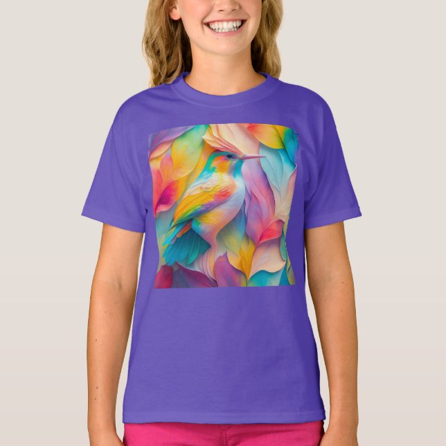 Camiseta Fantasy Birds Silk Bird (Frente)