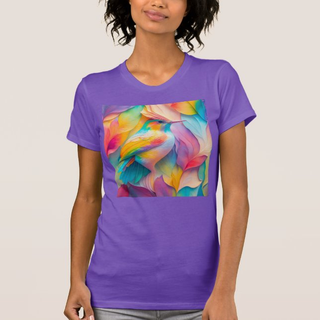 Camiseta Fantasy Birds Silk Bird (Frente)