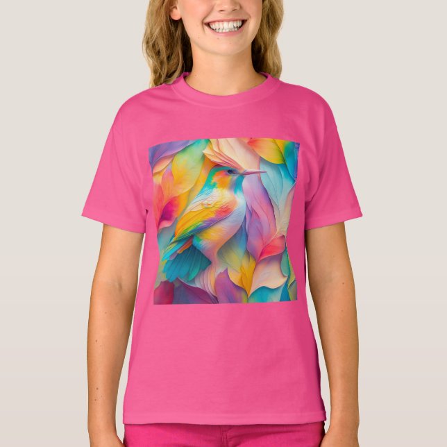 Camiseta Fantasy Birds Silk Bird (Frente)