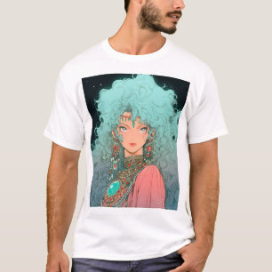 Camiseta Fantasy Bohemian Aestic Girl