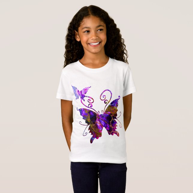 Camiseta Fantasy Butflies (Frente Completa)