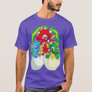 Camiseta Fantasy - Criatura Mítica Dragão Cuto