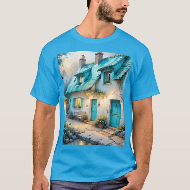 Camiseta Fantasy Cuja Velha Casa Azul (Frente)