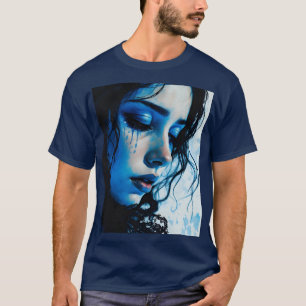Camiseta Fantasy Custa Sad Girl Blue