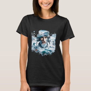 Camiseta Fantasy Cute Artic Adventurer Snow