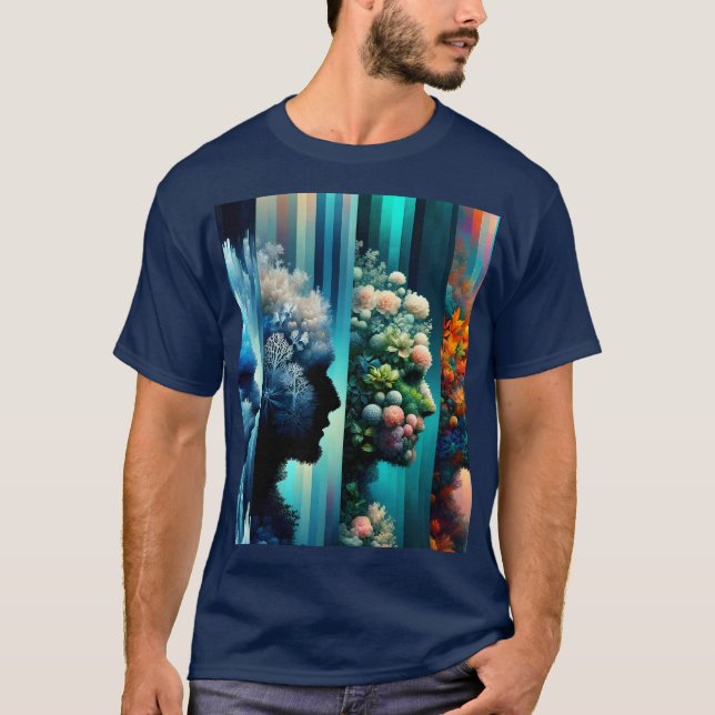 Camiseta Fantasy Cute Four Figures (Frente)
