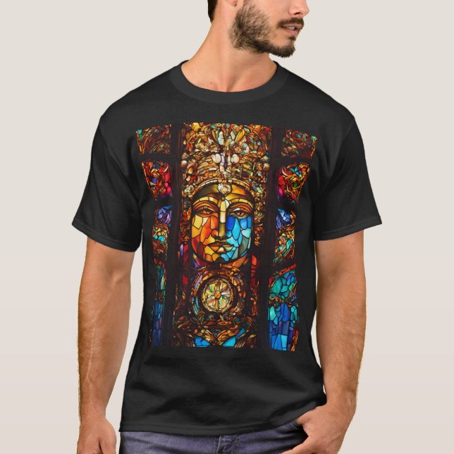 Camiseta Fantasy Cute Stainha Glass Window (Frente)