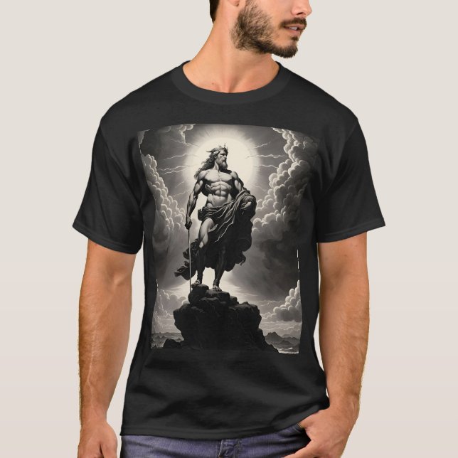 Camiseta Fantasy Cute Vivid Grego - Nuvens de Deus Grego (Frente)