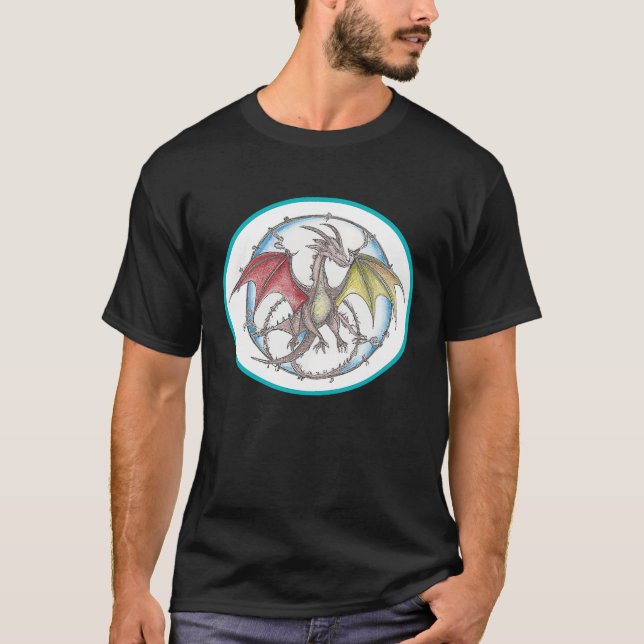 Camiseta Fantasy dragon  13 (Frente)