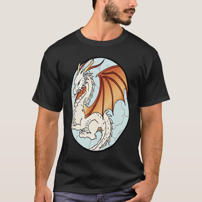 Camiseta Fantasy dragon  18 (Frente)