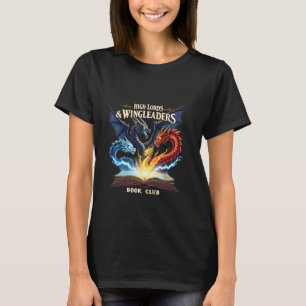 Camiseta Fantasy Dragon Book Club High Lords Wingadership B