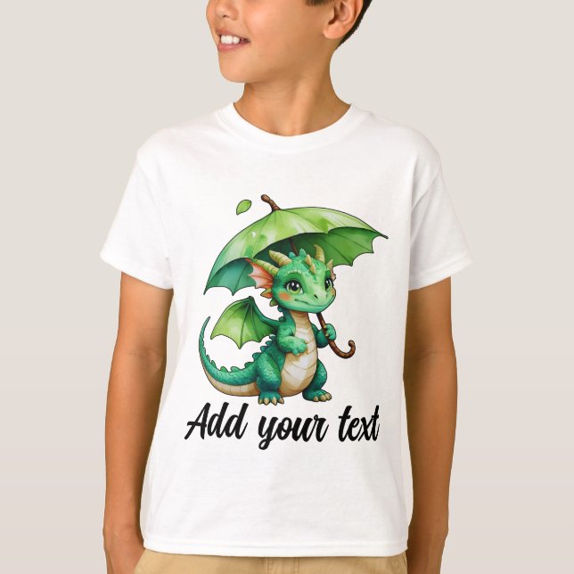 Camiseta Fantasy Dragon Kids’ Tee (Frente)