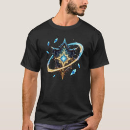 Camiseta Fantasy Emblem with Floating Blades – Magical Ener