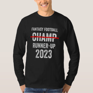 Camiseta Fantasy Football 2023 League Runner-Up, 2023 FFL 2