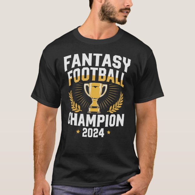 Camiseta Fantasy Football 2024 Champion Draft Fantasy (Frente)