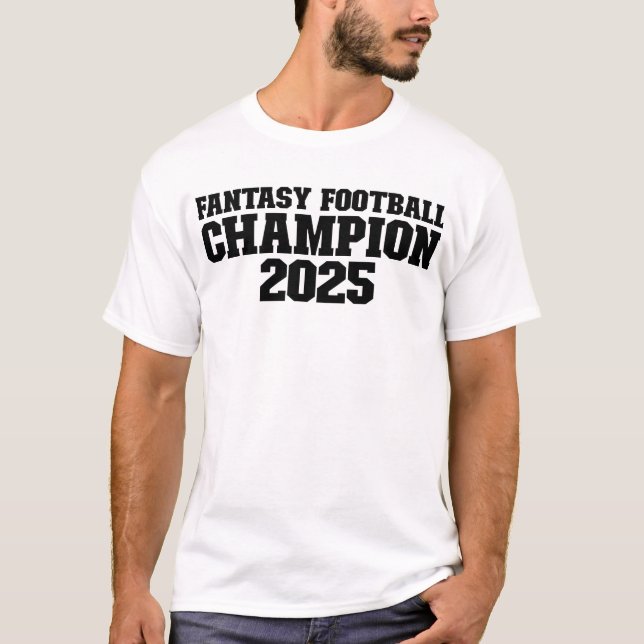 Camiseta Fantasy Futebol Champion 2025 (Frente)