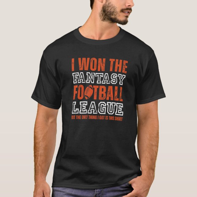 Camiseta Fantasy Futebol Champion I win The Fantasy Shoba (Frente)