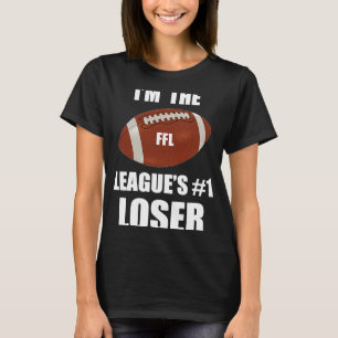 Camiseta Fantasy Futebol I's 1 Loser Last Pla da Liga